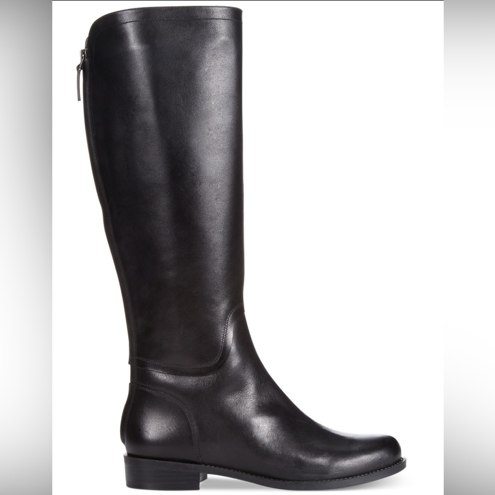 Nine West Contigua black leather boots